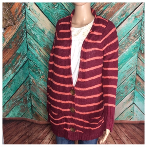 Free People Beach Striped Cardigan - Picture 5 of 5